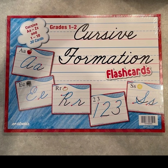 Abeka :: Cursive Formation Flashcards (Grades 1-2) - #2 - Picture 1 of 2